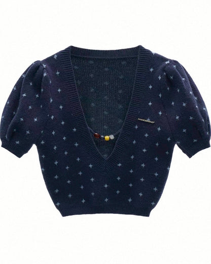 V-Neck Knit set