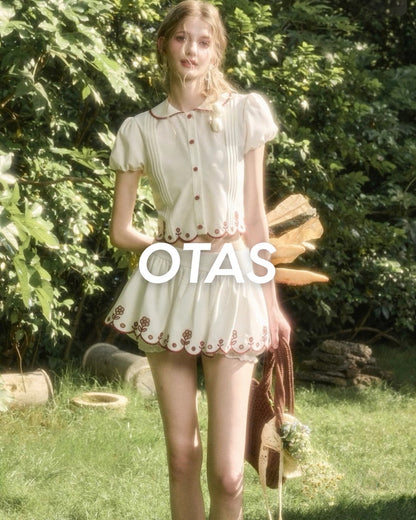 Märchen short tops & skirt
