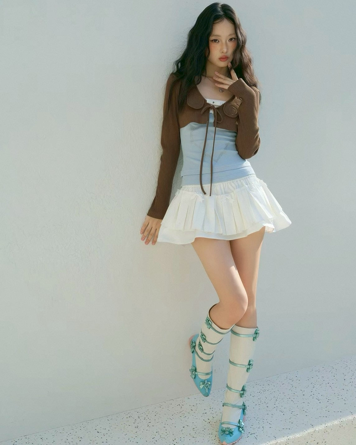 angel short cardigan