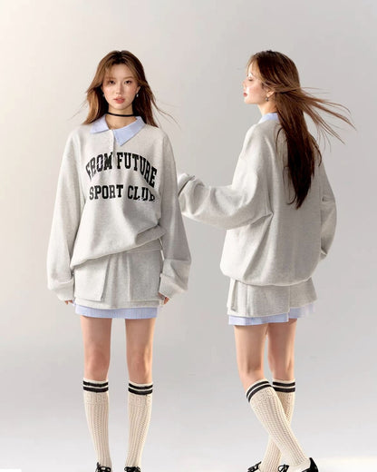 layered style sweat set