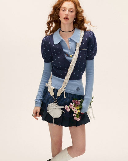 V-Neck Knit set