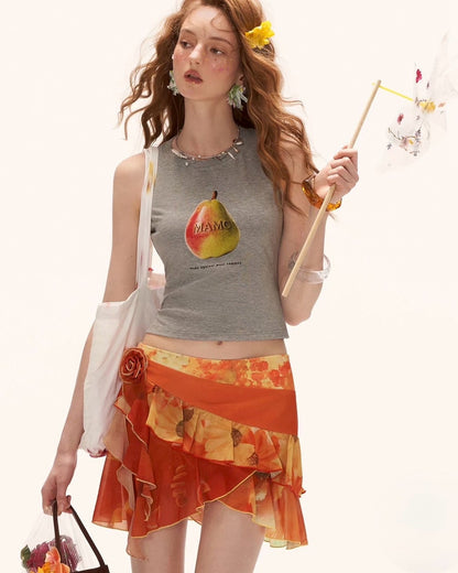 MAMC logo mini tank top