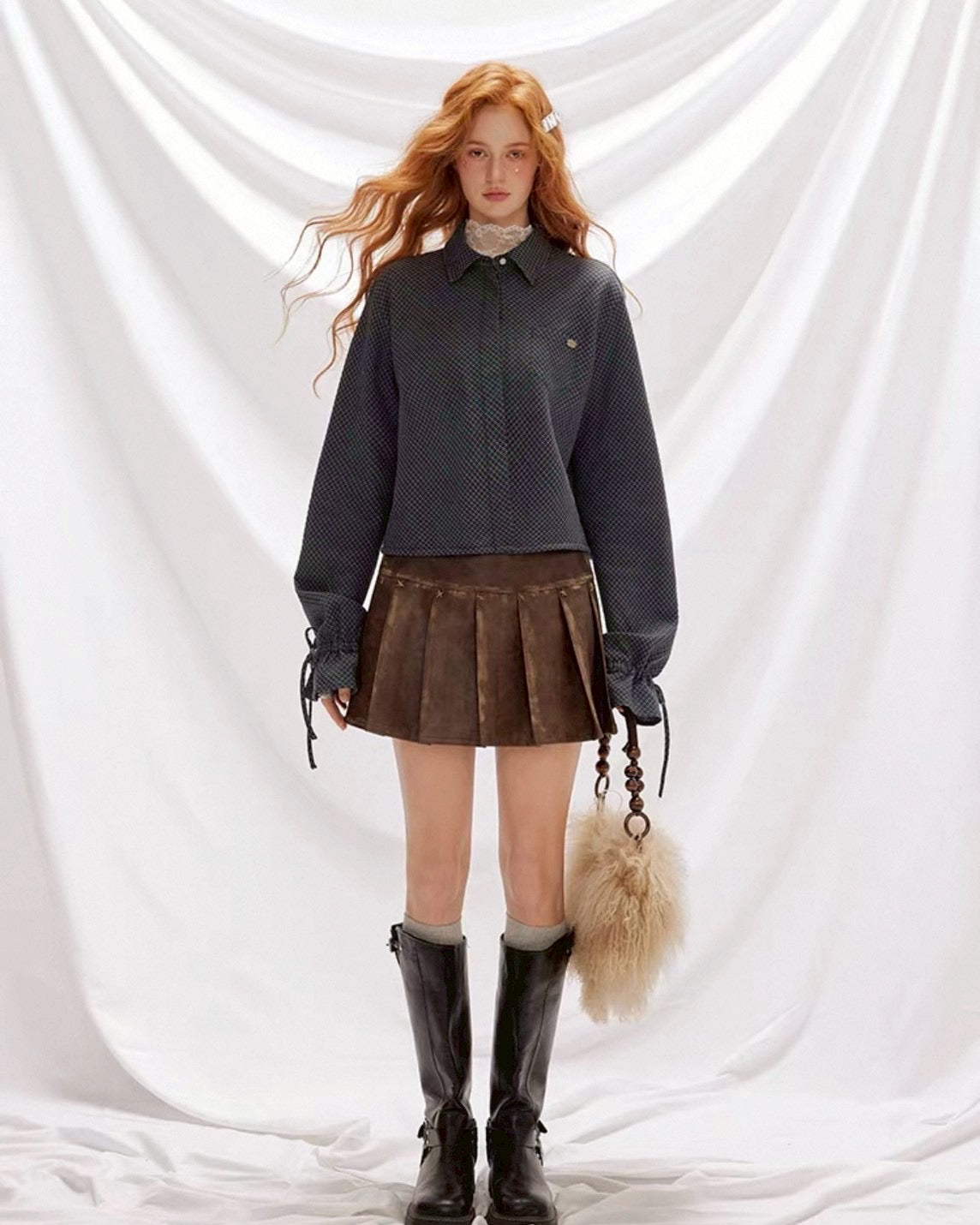 襟付きジャケット