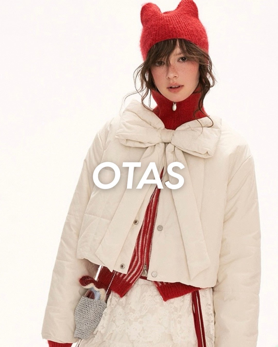 リボンショートアウター