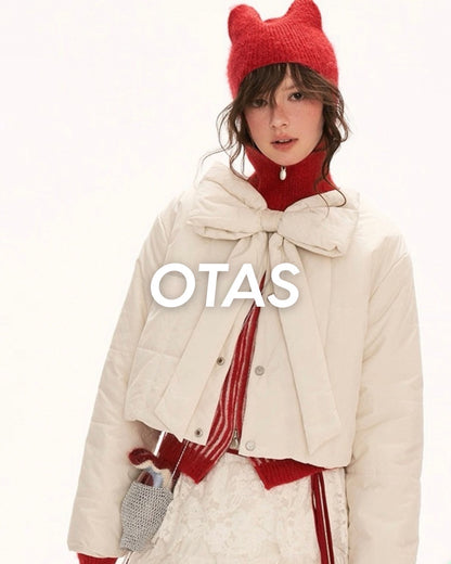 リボンショートアウター