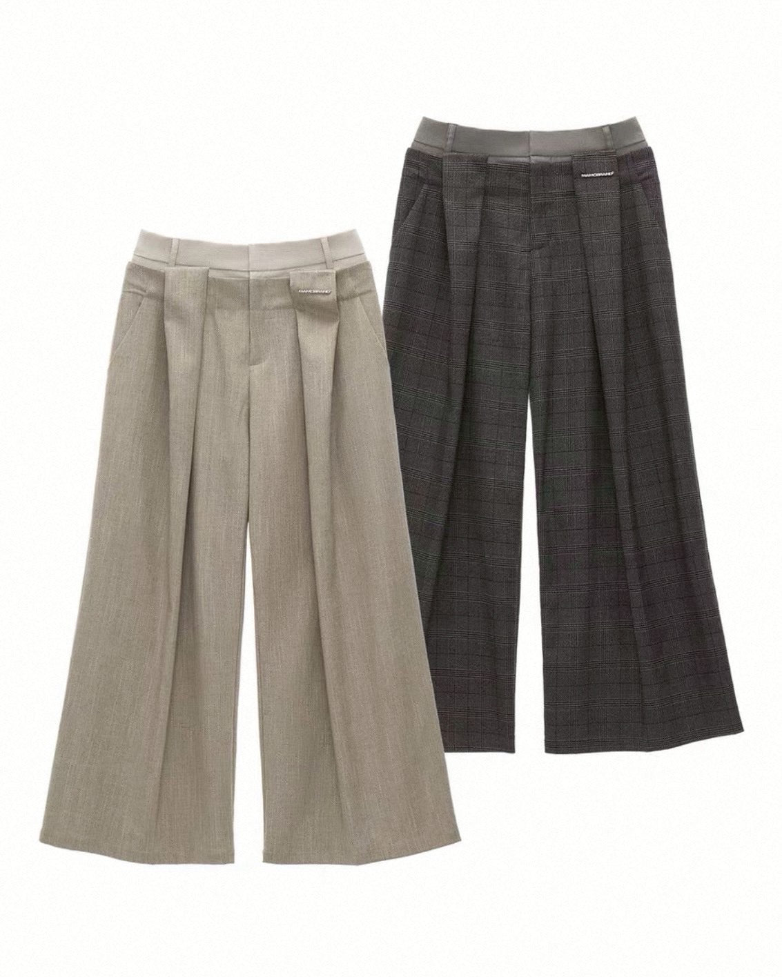 tuck wide pants