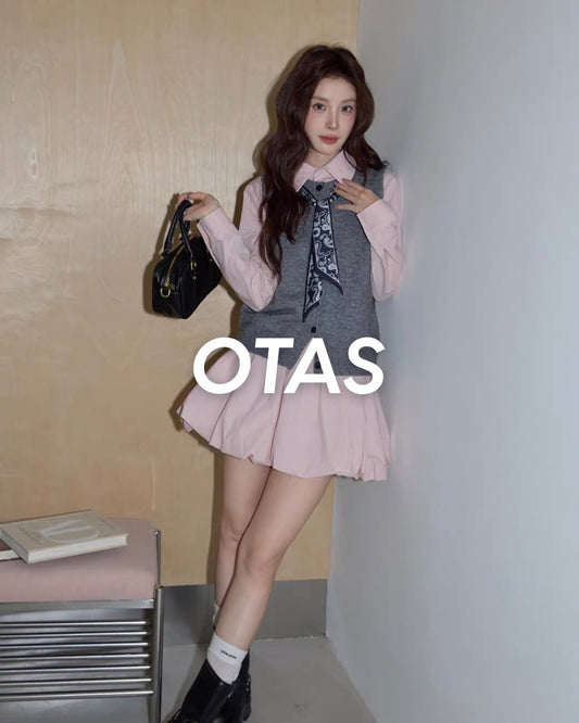 shirt chiffon dress &vest