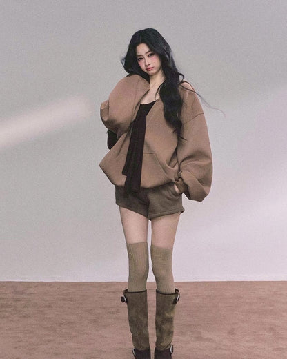 ワッフルパーカー