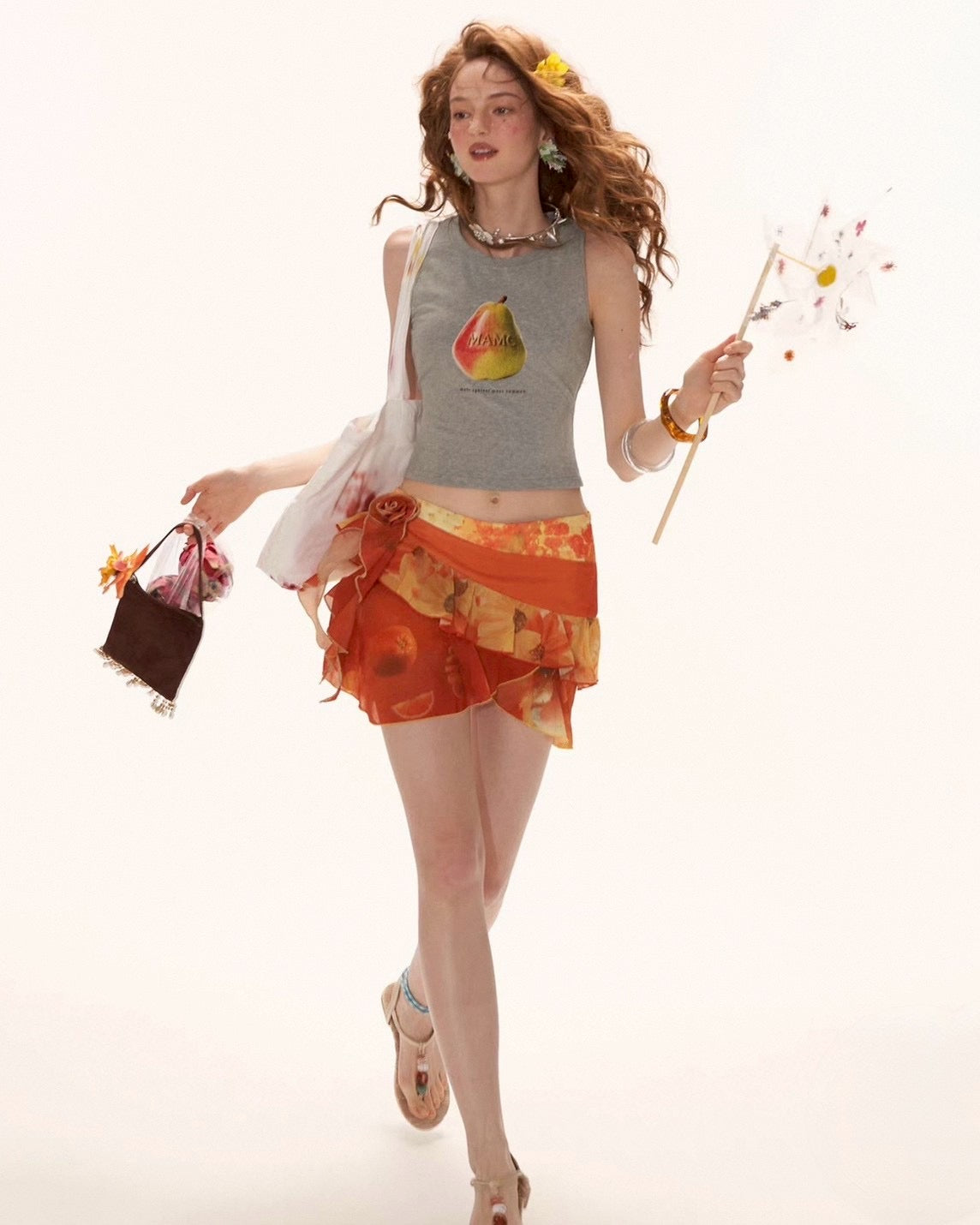 MAMC logo mini tank top