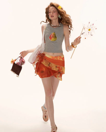 MAMC logo mini tank top