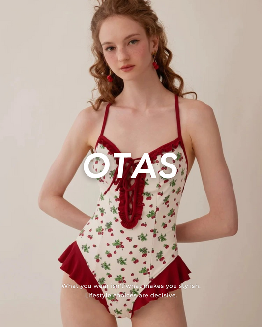 0 flower swim wear set