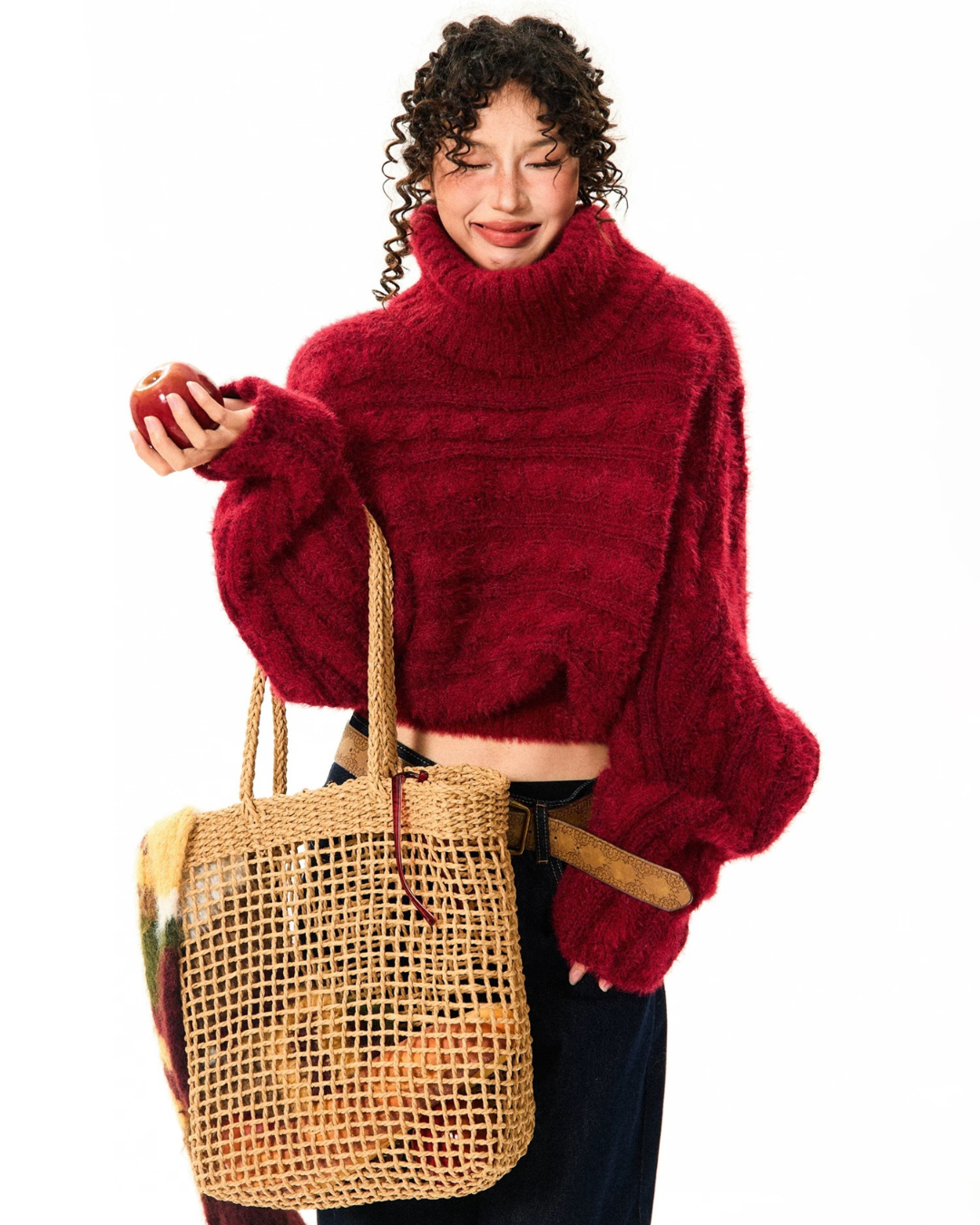 00 off-shoulder knit