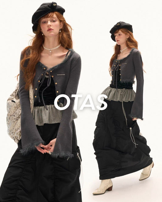 short string cardigan