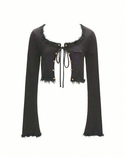 short string cardigan