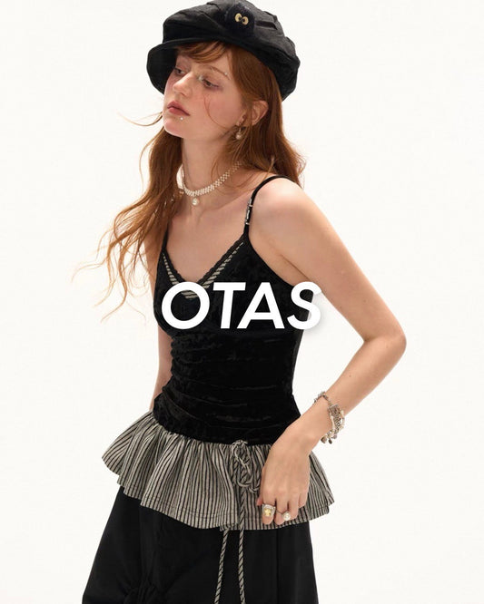 velours frill camisole