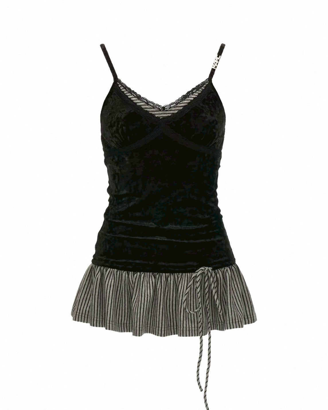 velours frill camisole
