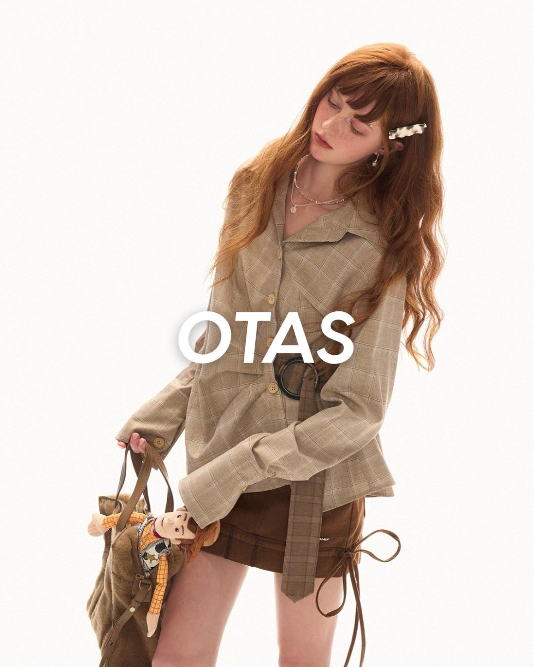 asymmetry check shirt