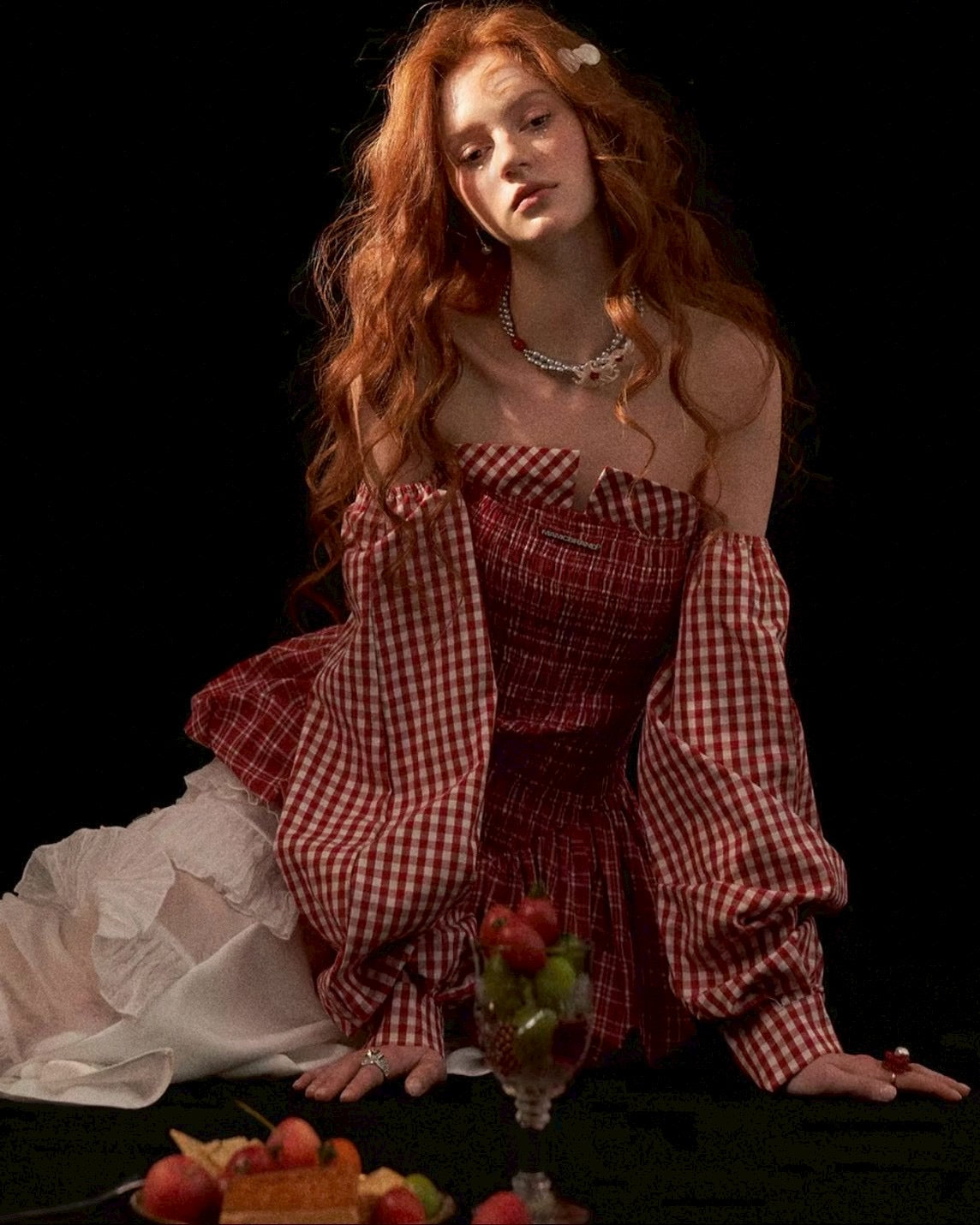 off shoulder balloon tops