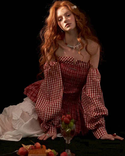 off shoulder balloon tops