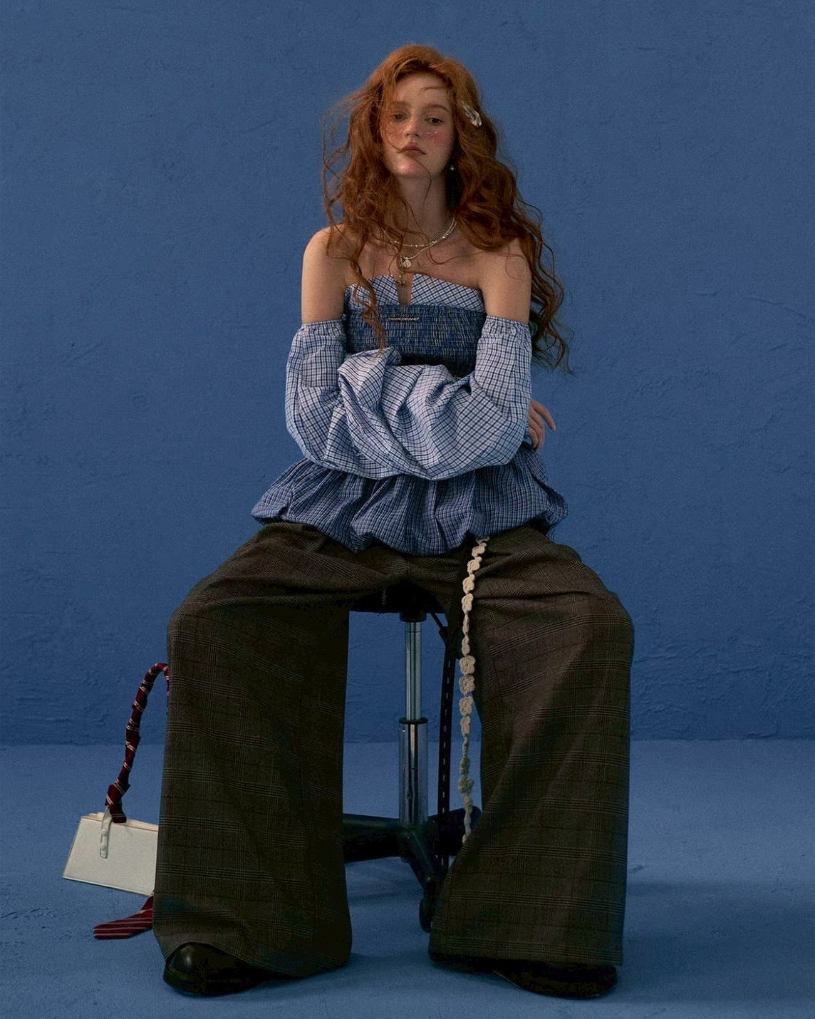 off shoulder balloon tops