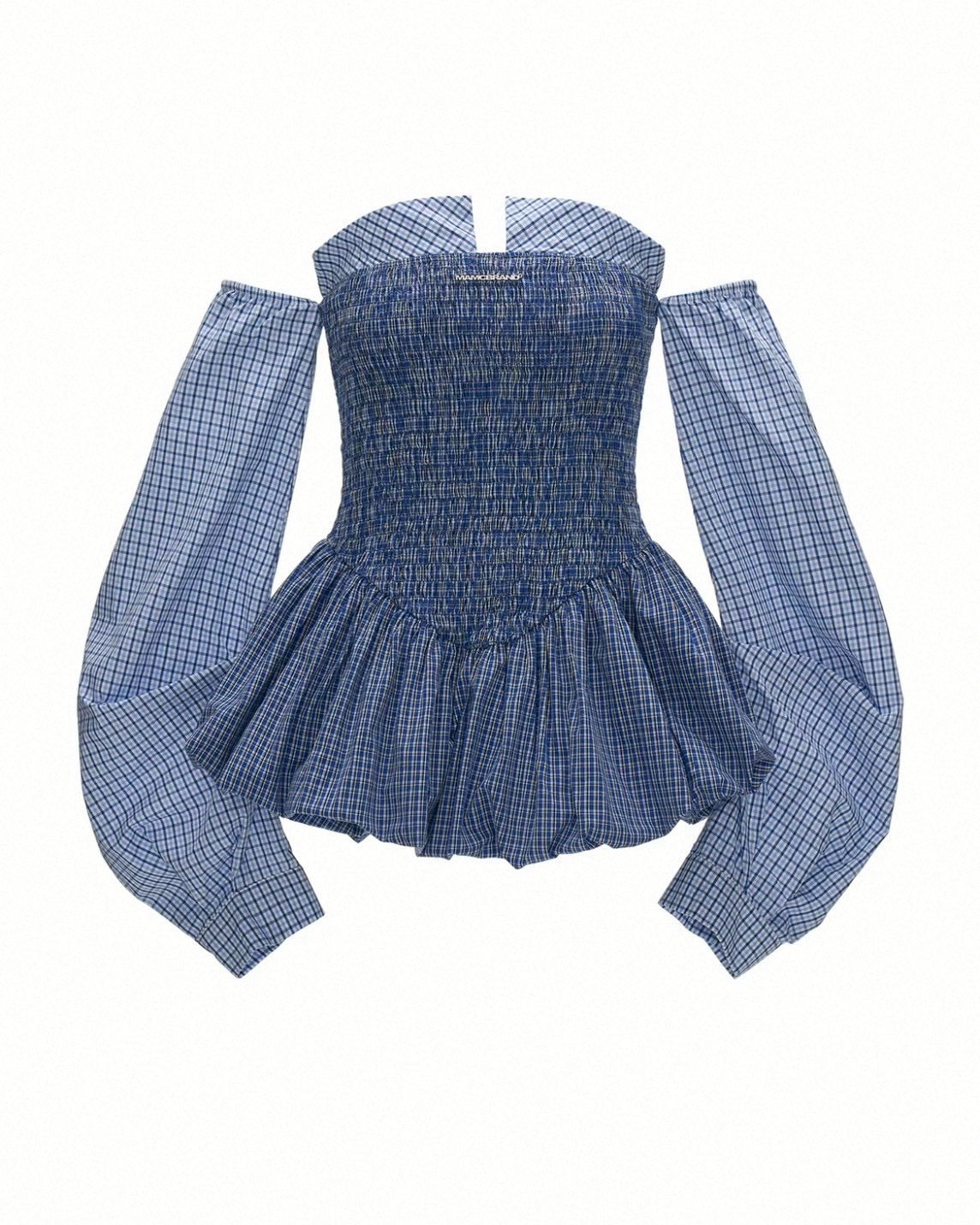 off shoulder balloon tops