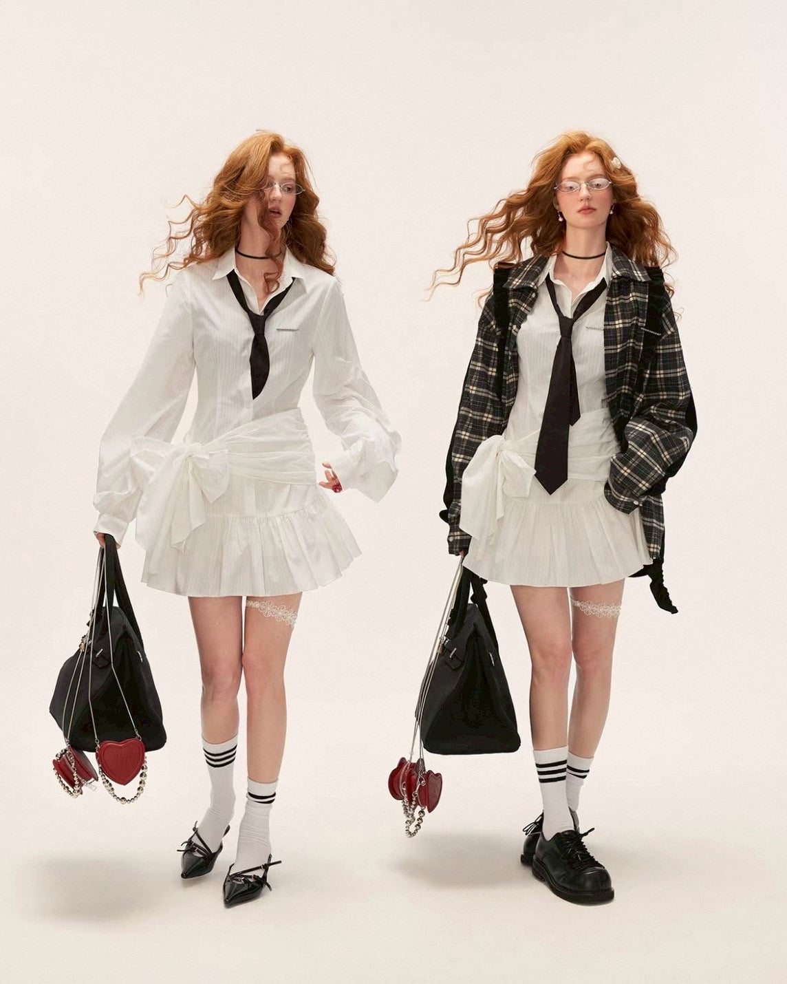 frill skirt shirt onepiece