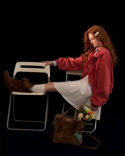 shoulder ribbon onepiece