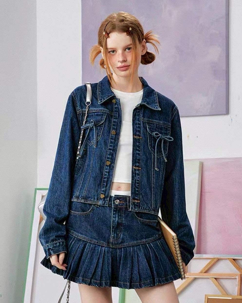 デニムセットアップ