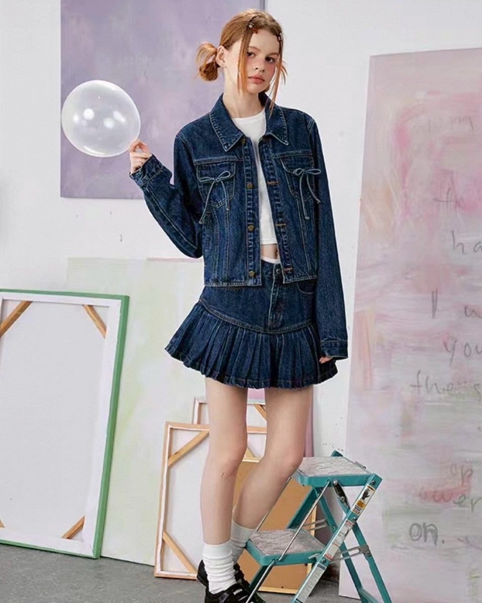 デニムセットアップ