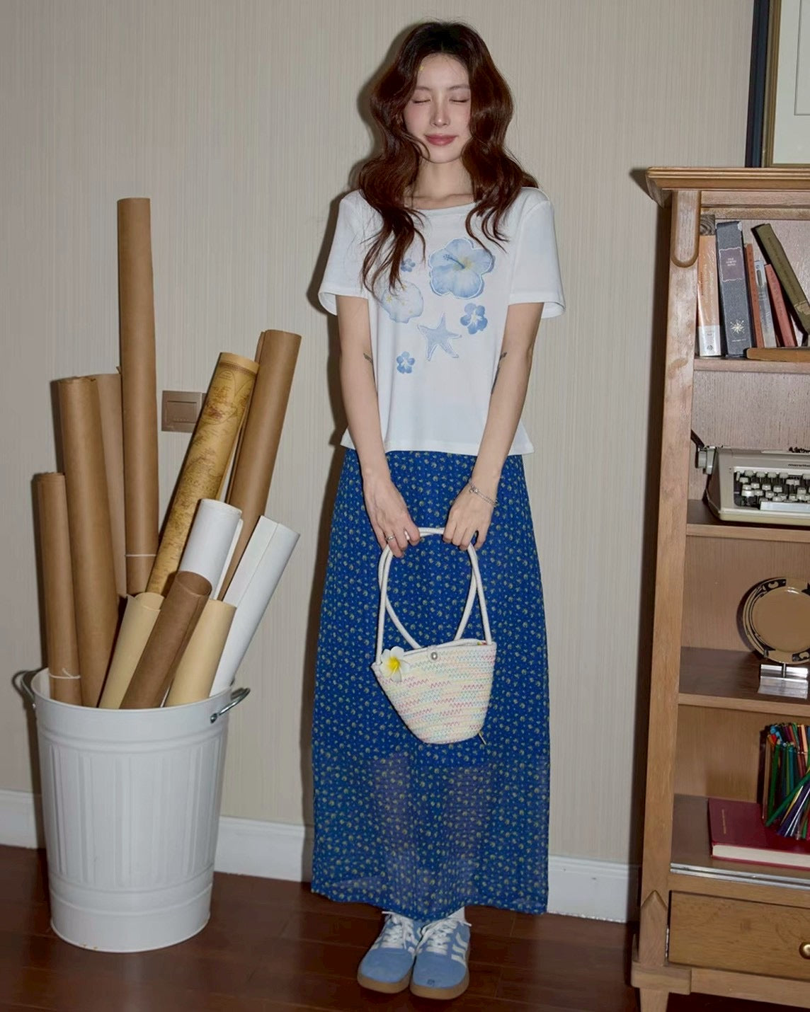 summer bloom skirt