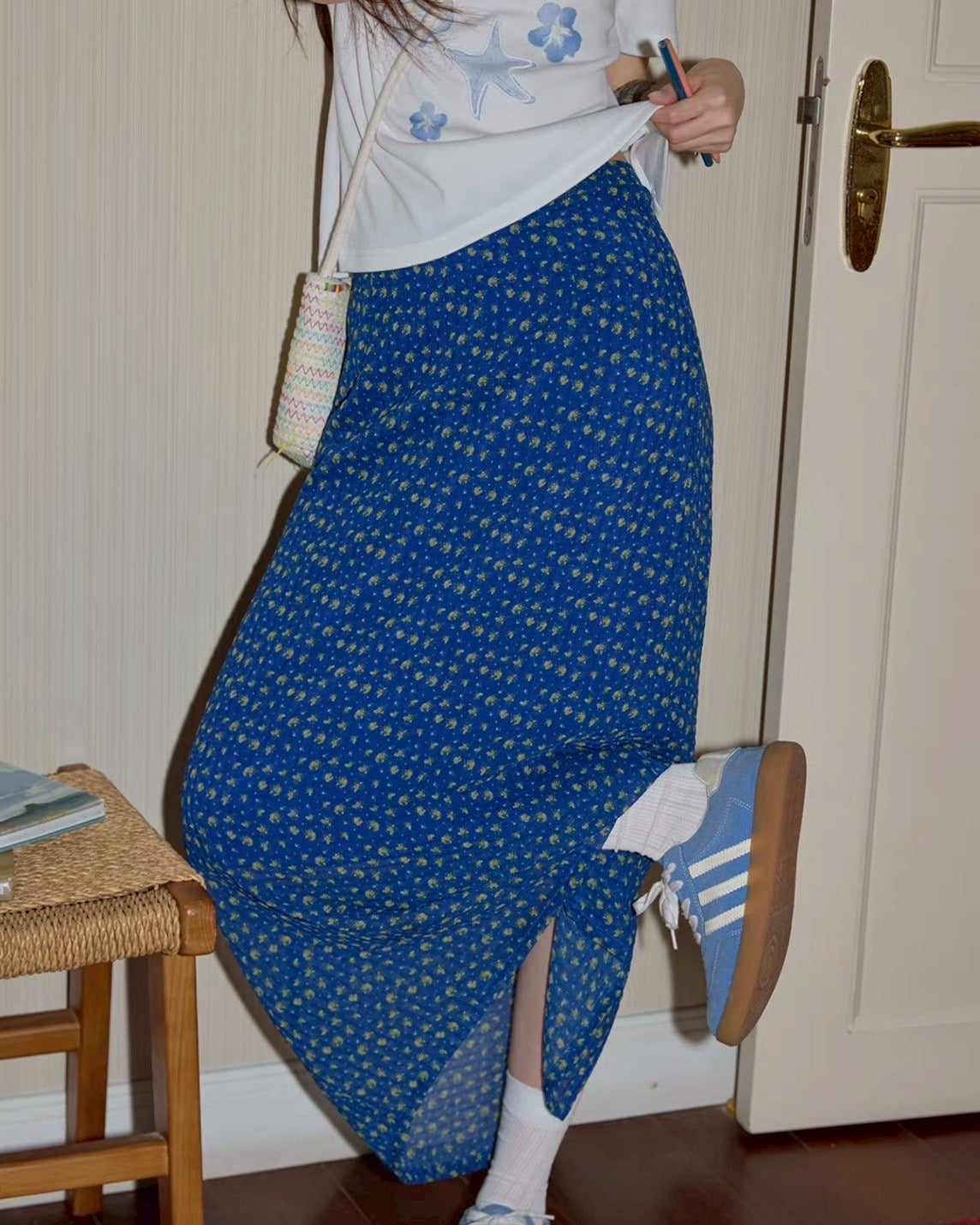 summer bloom skirt