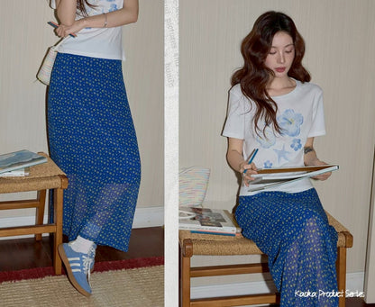 summer bloom skirt